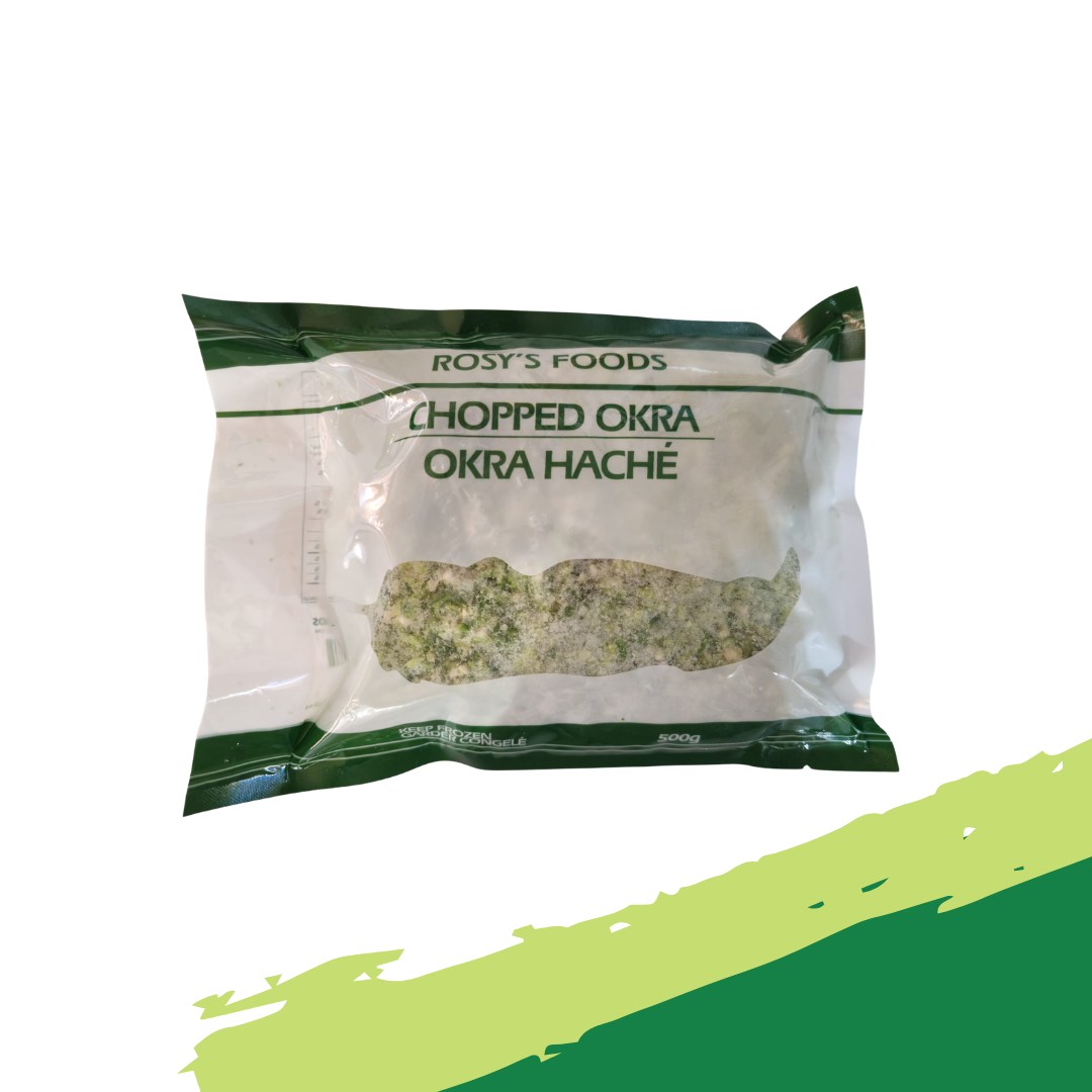 Rosy Frozen Chopped Okra