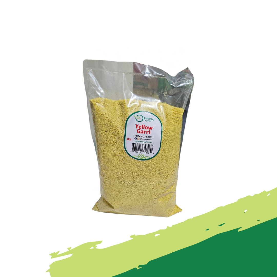 Greeny Organics Yellow Garri 2kg